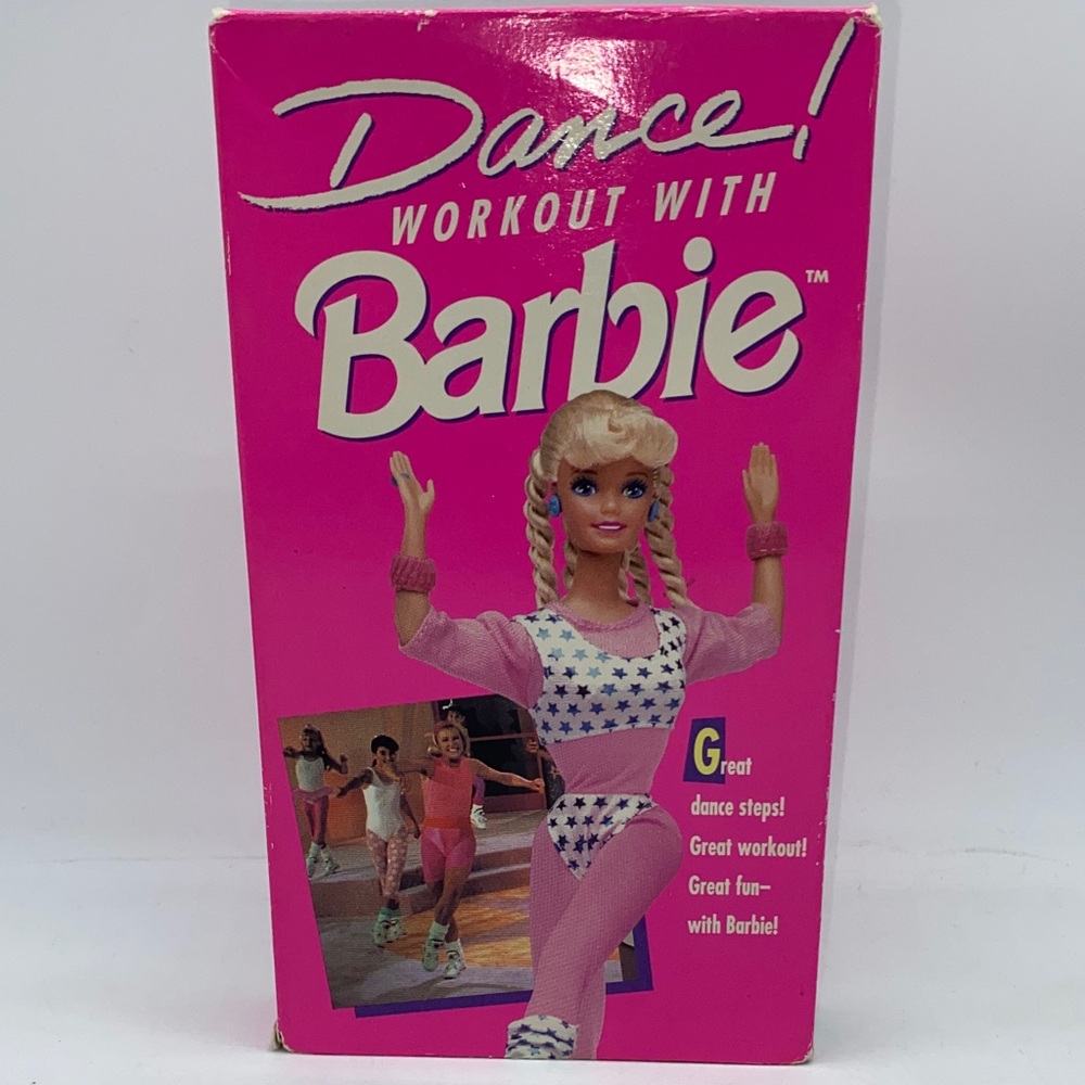 Dance! Workout with Barbie VHS Vintage